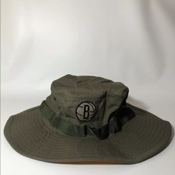 Brooklyn Nets Mitchell & Ness Boonie Bucket Hat - Picture 1 of 2